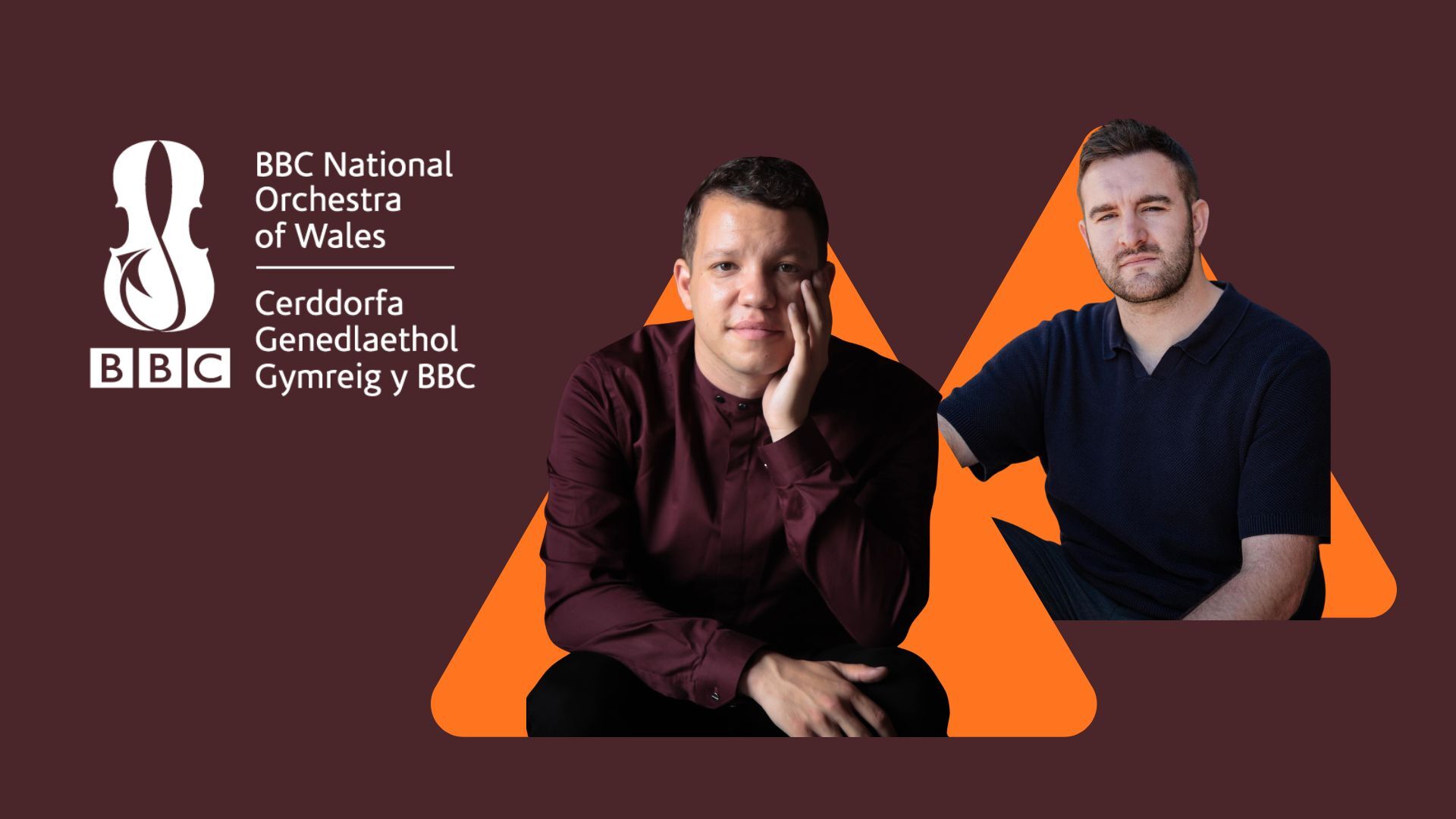 Image of Principal Conductor Ryan Bancroft and baritone Steffan Lloyd Owen
