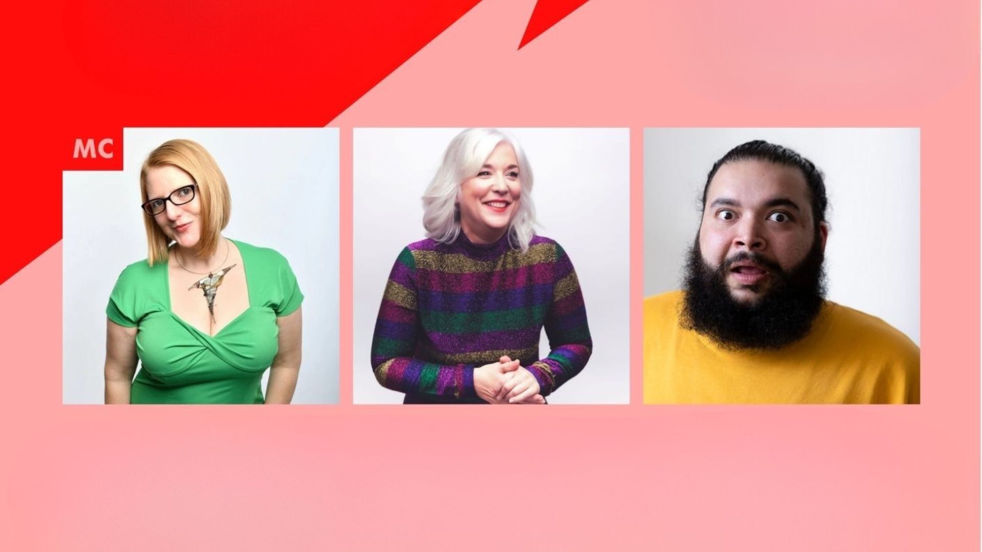 photo of the three comedians