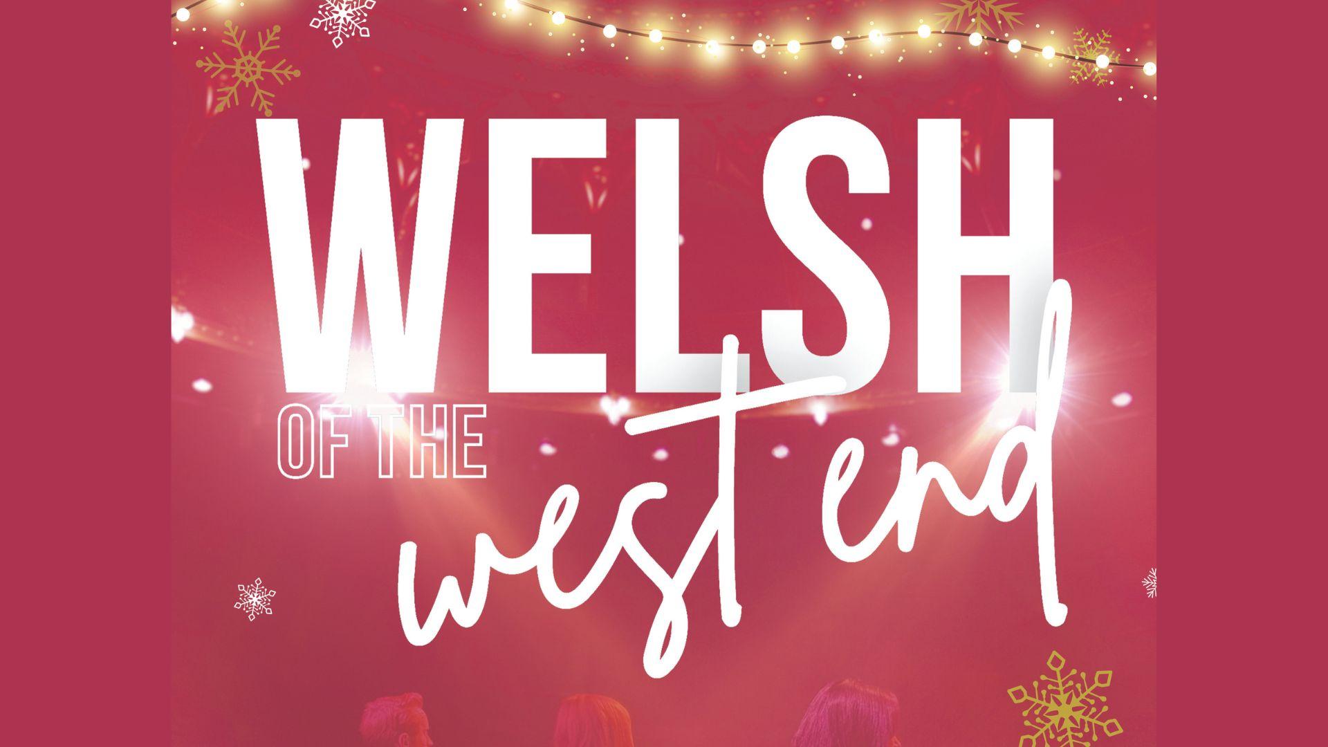 The title Welsh of the West End in white font on red background