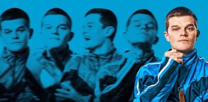 Image of a Man and more images of him in the background