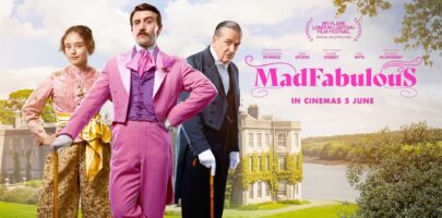 The 5th Marquis, his cousin and butler with Plas Newydd estate in the background