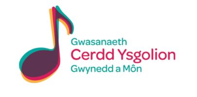 Gwasanaeth Cerdd Ysgolion Gwynedd a Môn logo