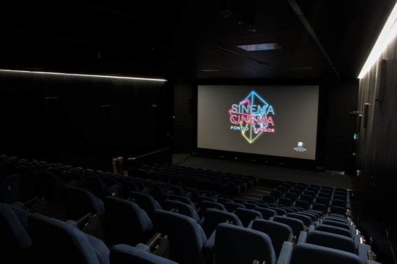 Image of the Cinema from the top looking down