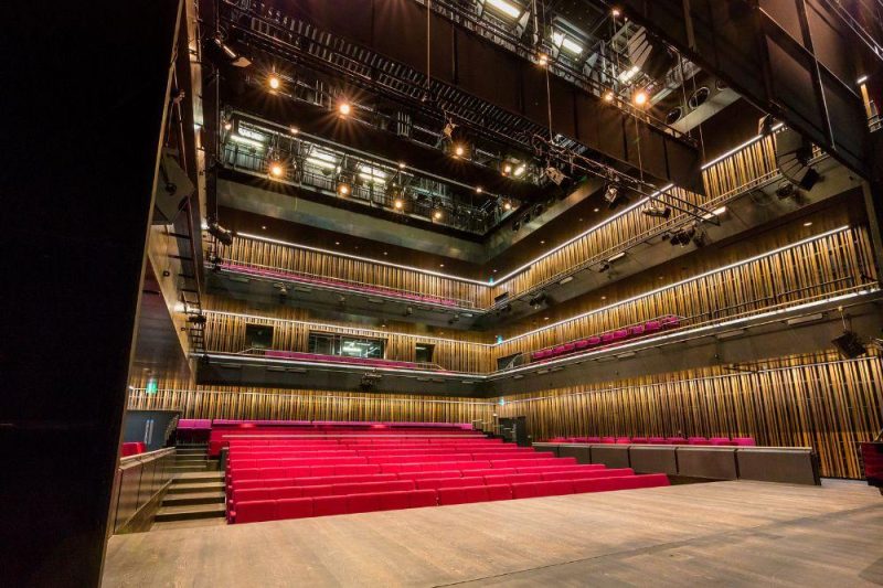 The theatre from side stage view